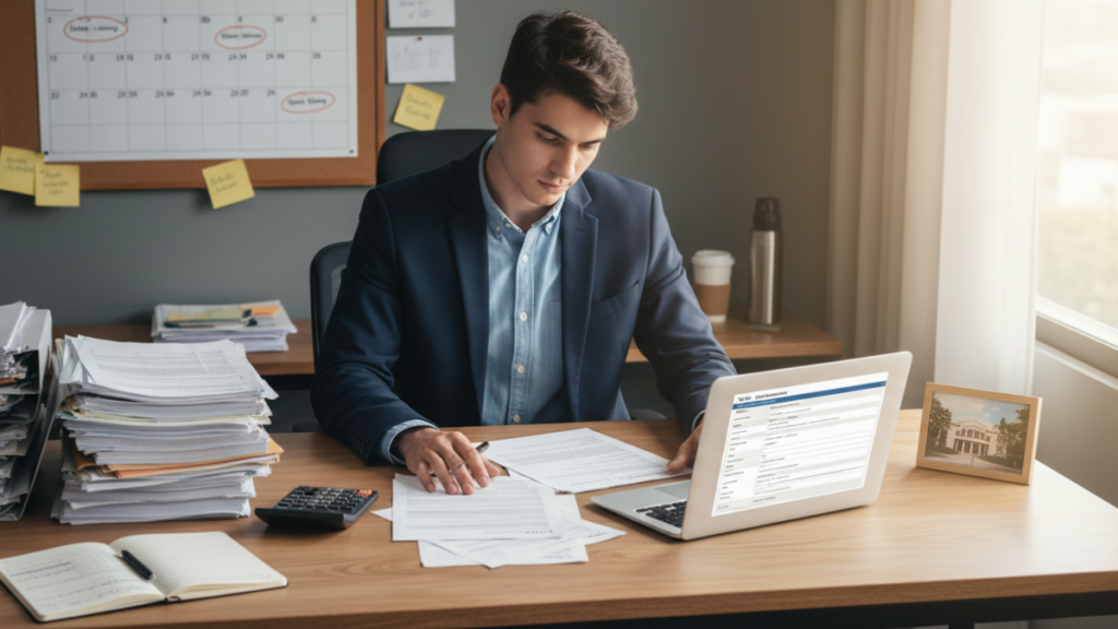 Visto de estudante e burocracia