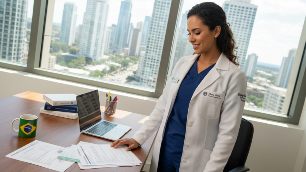 Visto para enfermeiros brasileiros