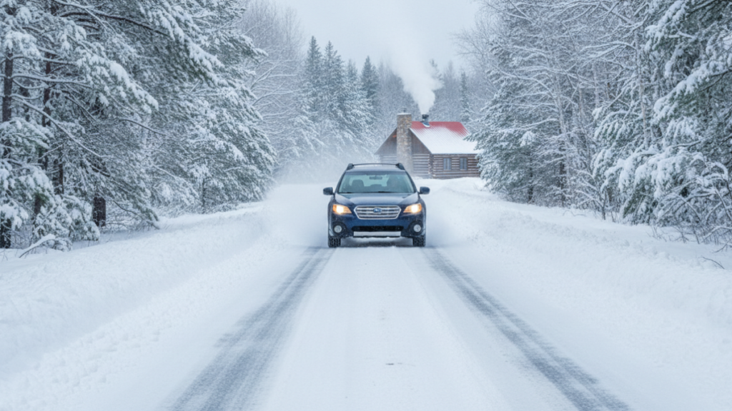Como Dirigir na Neve nos EUA